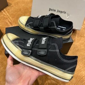 Men’s Palm Angels Vulcanized velcro sneakers, size UK 42 (US 9)